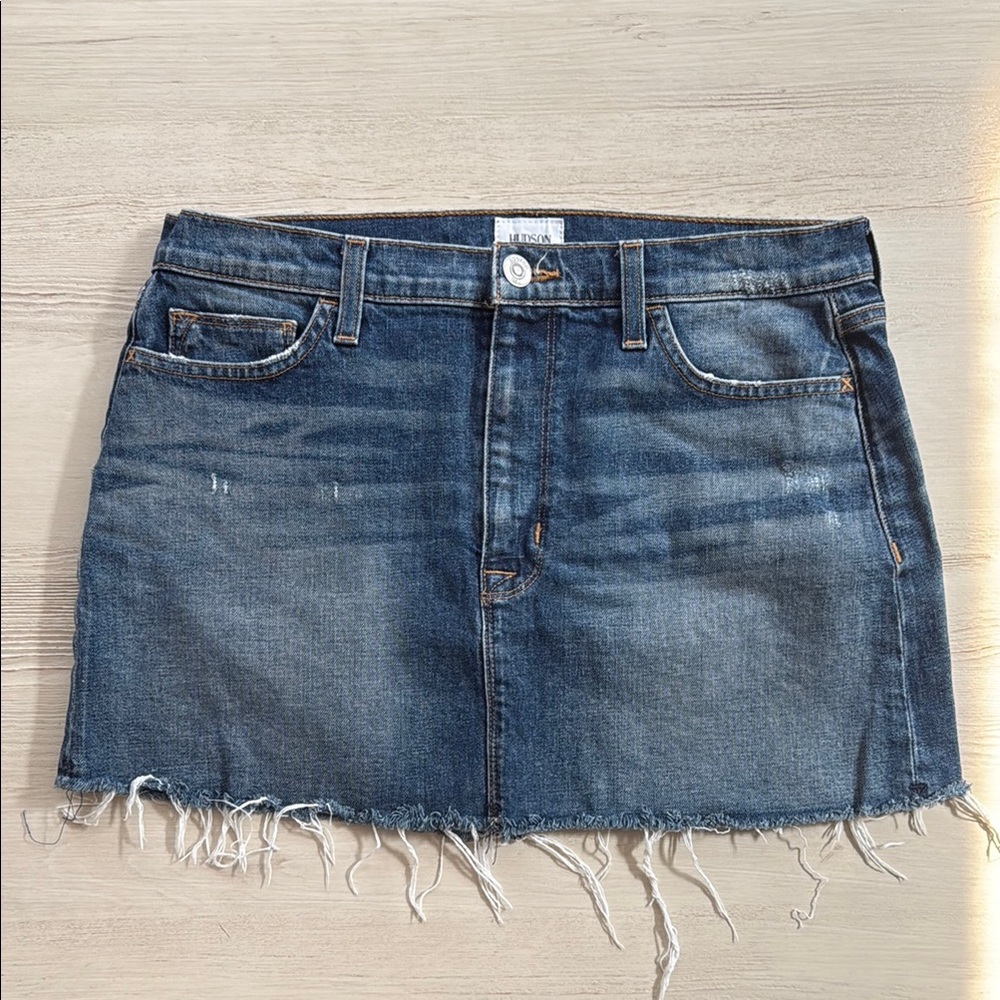Hudson Jeans Blue Mini Skirt size 29